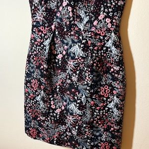H&M Black Floral Sleveless Dress | Size 6